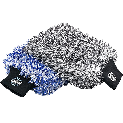 Luva de lavagem - The Rag Company - The Cyclone Wash Mitt - Preto/Azul