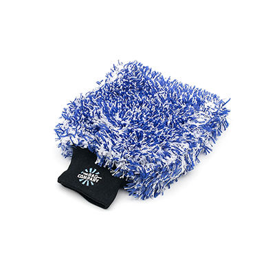 Luva de lavagem - The Rag Company - The Cyclone Wash Mitt - Preto/Azul