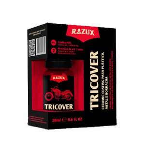 Coating cerâmico p/ motos - Razux Tricover 20ml